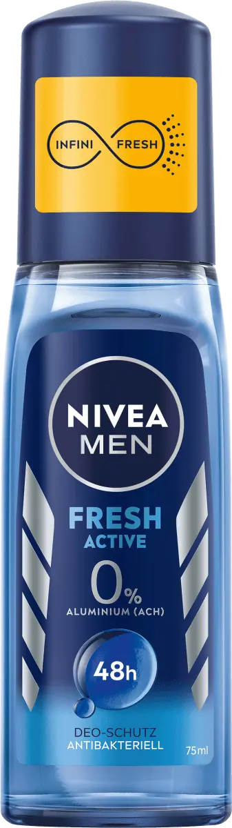 Део Zerstäuber Fresh Active 75 мл. NIVEA
Део Zerstäuber Fresh Active 75 мл. NIVEA