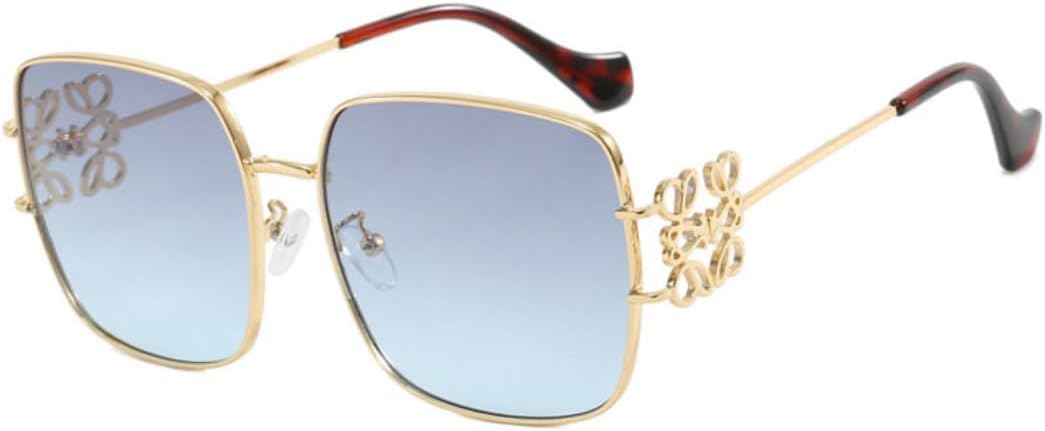 Женские солнцезащитные очки – дизайнерские квадратные и овальные оправы, роскошные большие солнцезащитные очки с металлическим цветочным узором, защита от УФ-излучения UV400 B-Orbit-X, Gold/Gray Blue
Женские солнцезащитные очки – дизайнерские квадратные и овальные оправы, роскошные большие солнцезащитные очки с металлическим цветочным узором, защита от УФ-излучения UV400 B-Orbit-X, Gold/Gray Blue