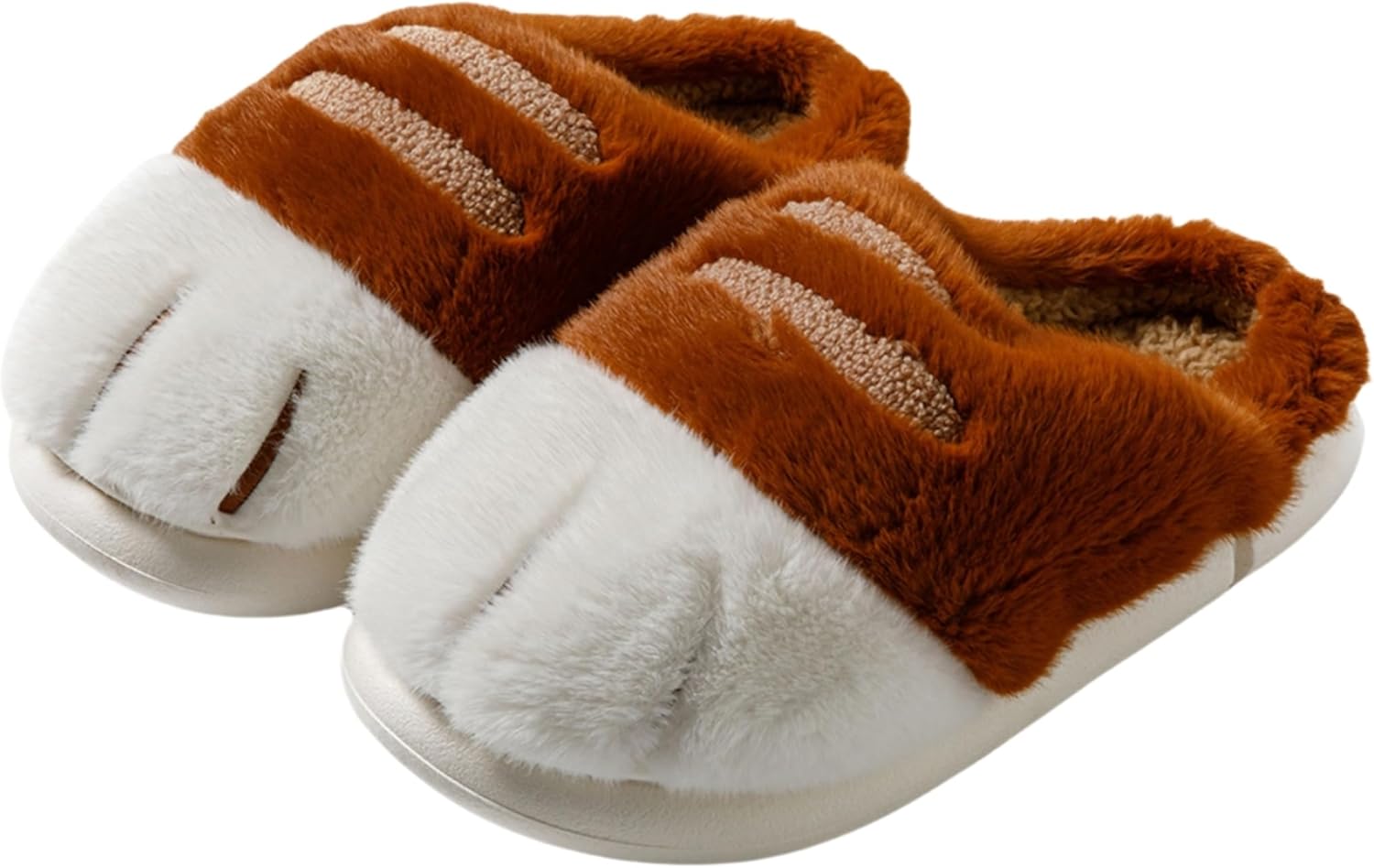 Теплые хлопковые тапочки в форме кошачьих когтей, плюшевые, для зимнего дома, для самцов и самок, нескользящие, плоские Lichenhao, коричневый
Теплые хлопковые тапочки в форме кошачьих когтей, плюшевые, для зимнего дома, для самцов и самок, нескользящие, плоские Lichenhao, коричневый