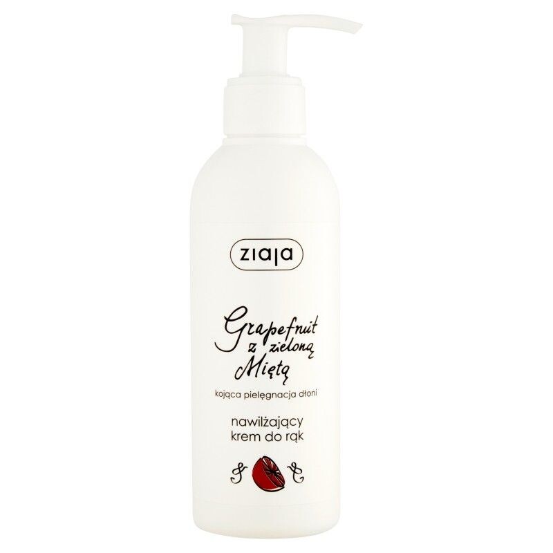 Ziaja Grapefruit Z Zieloną Miętą крем для рук, 200 ml
Ziaja Grapefruit Z Zieloną Miętą крем для рук, 200 ml