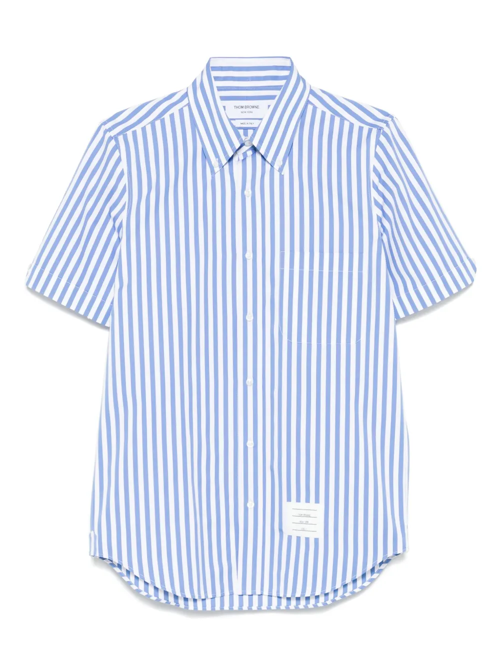 Полосатая рубашка THOM BROWNE, синий 
Полосатая рубашка THOM BROWNE, синий