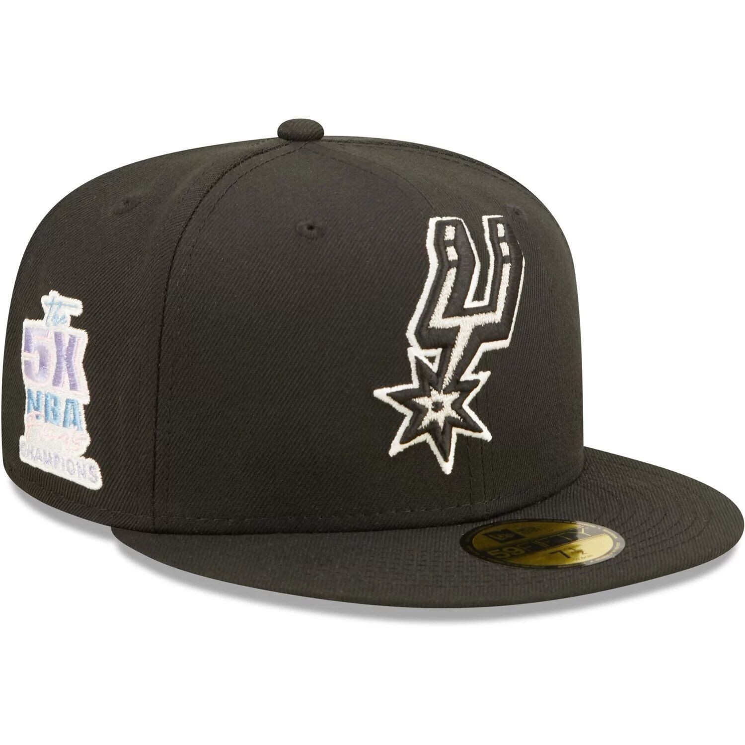 Мужская черная бейсболка New Era San Antonio Spurs 5x NBA Finals Champions Pop Sweat 59FIFTY
Мужская черная бейсболка New Era San Antonio Spurs 5x NBA Finals Champions Pop Sweat 59FIFTY