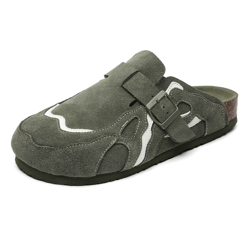 FAPAI Армейские зеленые противоскользящие тапочки с закрытым носком унисекс, цвет Army Green
FAPAI Армейские зеленые противоскользящие тапочки с закрытым носком унисекс, цвет Army Green