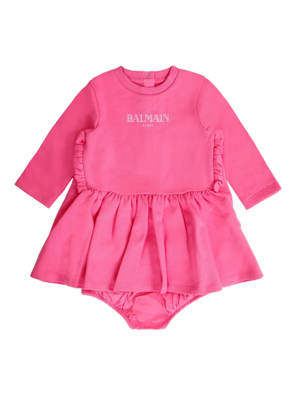 Платье с логотипом Balmain Kids, розовый
Платье с логотипом Balmain Kids, розовый