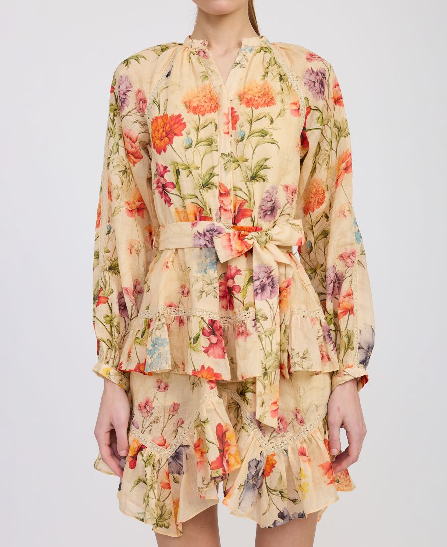 Женское мини-платье Yasmeen En Saison, Natural Floral Multi
Женское мини-платье Yasmeen En Saison, Natural Floral Multi
