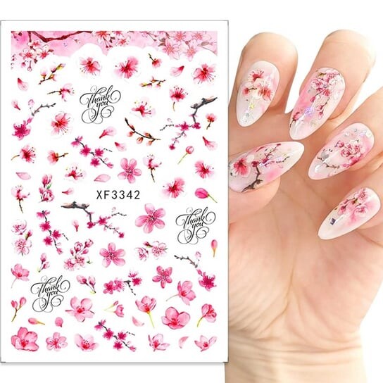 Самоклеящиеся наклейки для дизайна ногтей с весенне-летними цветочными узорами, Frezarkowo
Самоклеящиеся наклейки для дизайна ногтей с весенне-летними цветочными узорами, Frezarkowo