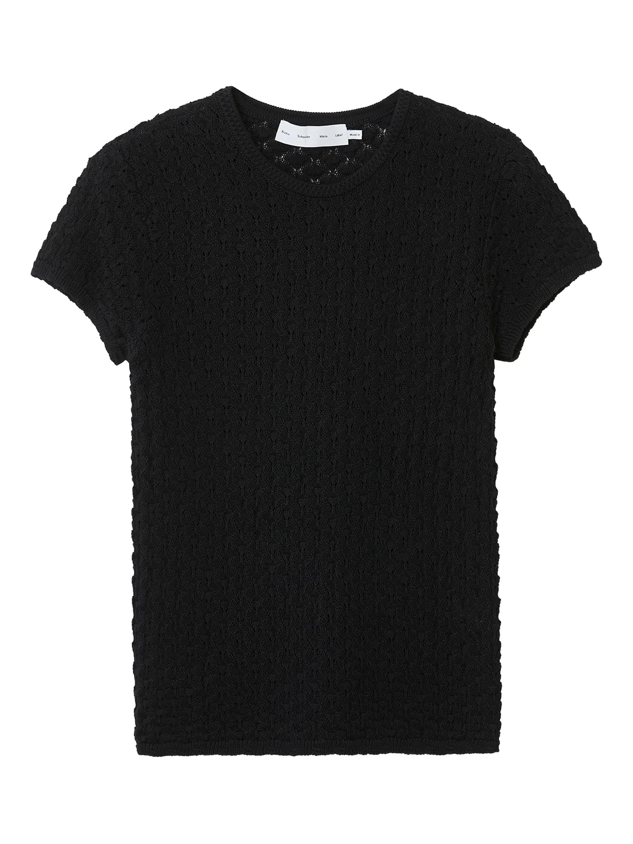 Футболка с перфорацией Proenza Schouler White Label, черный
Футболка с перфорацией Proenza Schouler White Label, черный