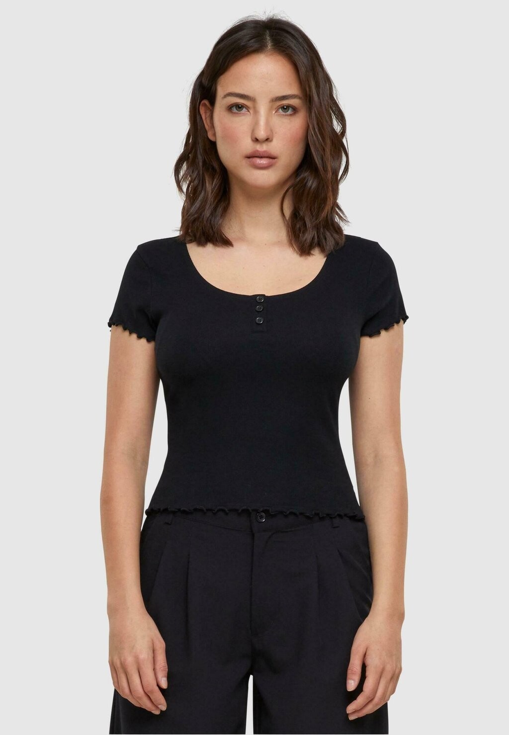 Базовая футболка Lock Urban Classics, черный
Базовая футболка Lock Urban Classics, черный