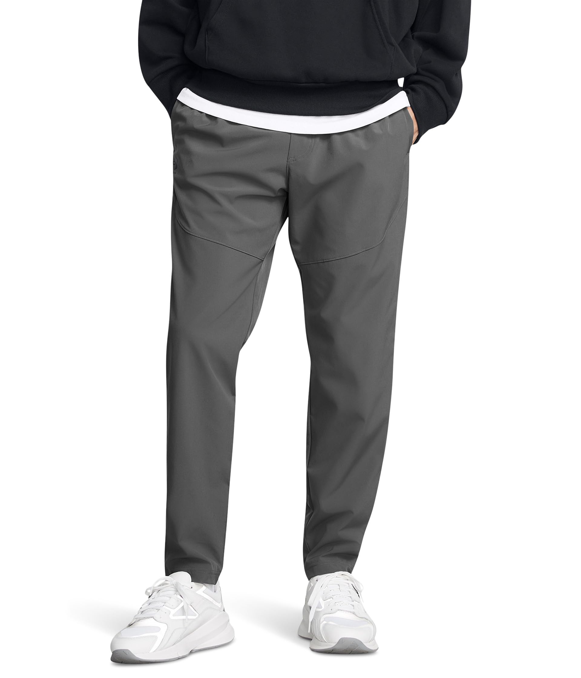 Брюки Under Armour Vibe Woven Pants, цвет Castlerock/Black
Брюки Under Armour Vibe Woven Pants, цвет Castlerock/Black