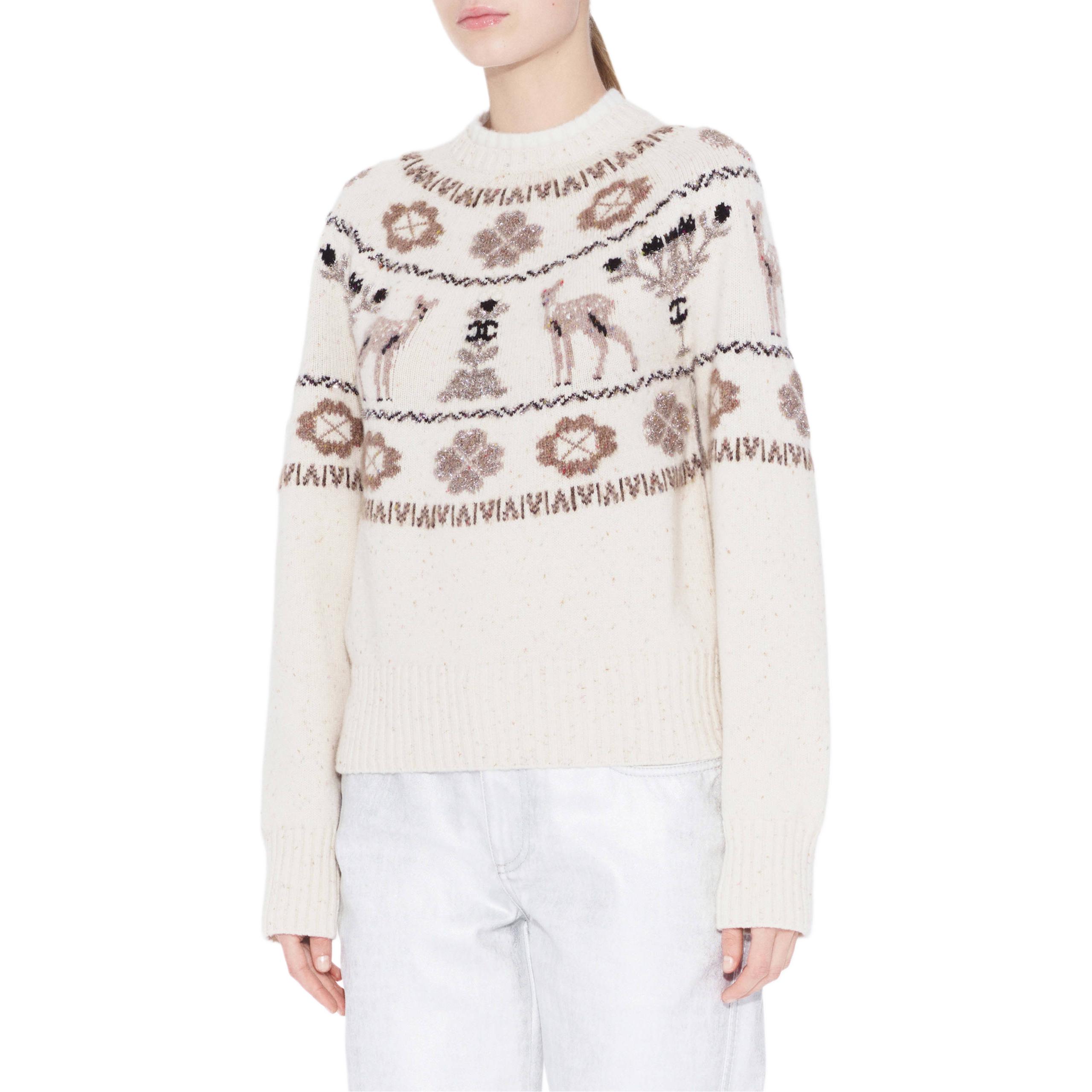 CHANEL Свитер женский бежевый
CHANEL Свитер женский бежевый