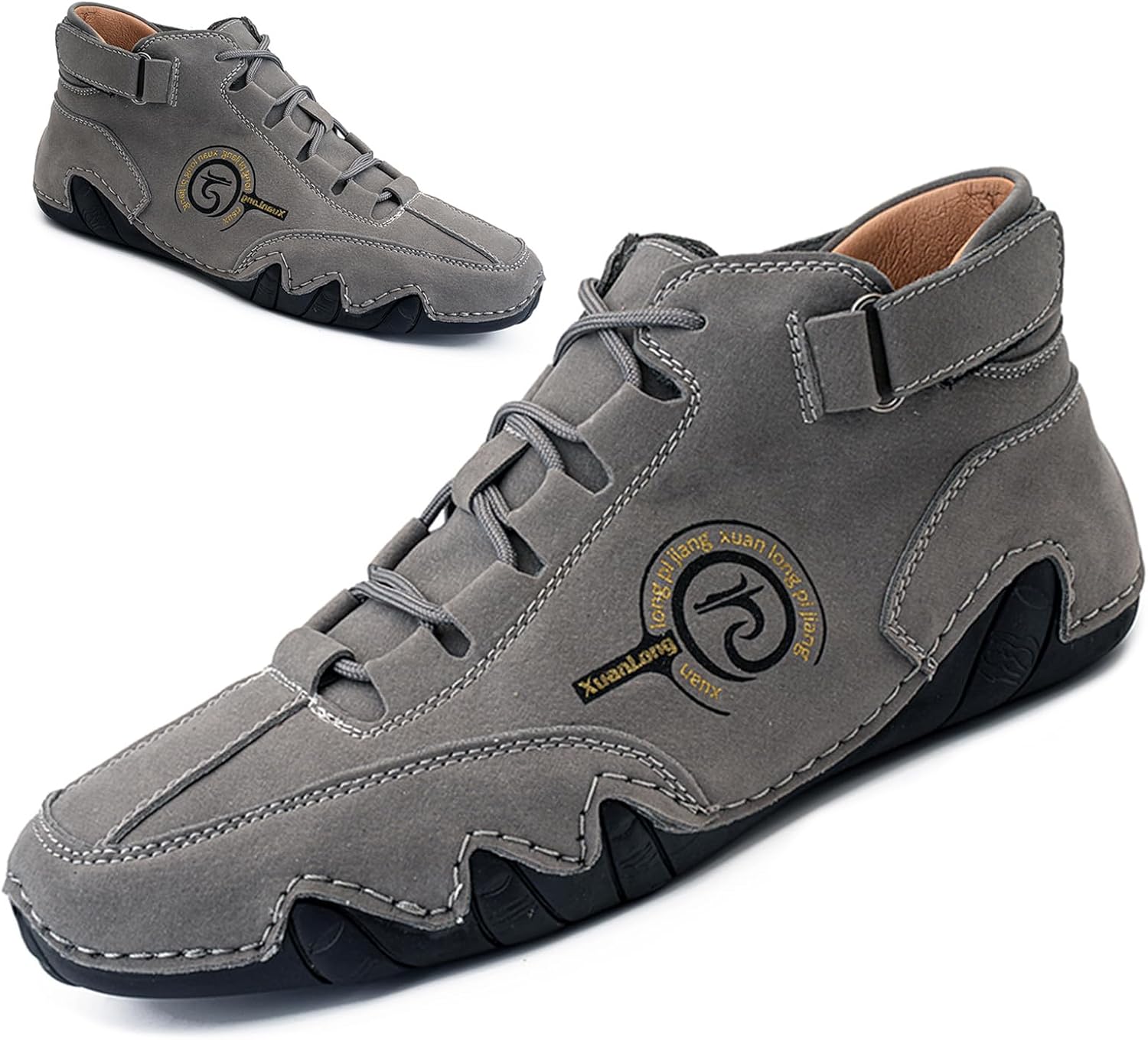 Мужские итальянские ручной работы ботинки Chukka Lossarye, регулируемые, водонепроницаемые, противоскользящие, для активного отдыха и повседневной носки, кожаные обувь для вождения, модные высокие ботинки, серый
Мужские итальянские ручной работы ботинки Chukka Lossarye, регулируемые, водонепроницаемые, противоскользящие, для активного отдыха и повседневной носки, кожаные обувь для вождения, модные высокие ботинки, серый