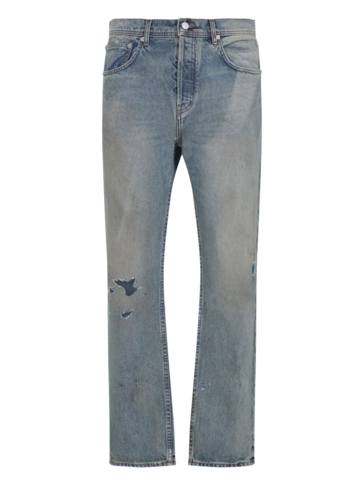 Джинсы Enfants Riches Déprimés с эффектом потертости, синий
Джинсы Enfants Riches Déprimés с эффектом потертости, синий