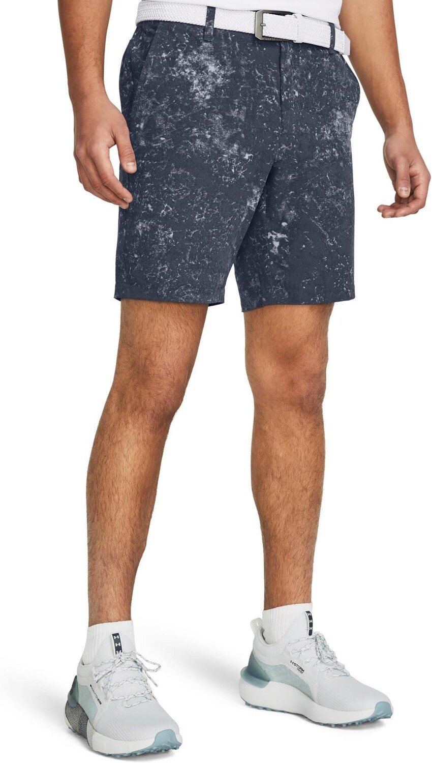 Шорты Under Armour Golf Drive Printed Tapered Shorts, цвет Downpour Gray/Halo Gray
Шорты Under Armour Golf Drive Printed Tapered Shorts, цвет Downpour Gray/Halo Gray
