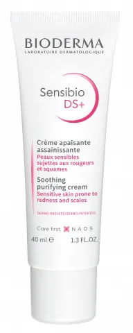 Bioderma Sensibio DS+ Успокаивающий очищающий крем для красной кожи с чешуйками 40 мл
Bioderma Sensibio DS+ Успокаивающий очищающий крем для красной кожи с чешуйками 40 мл