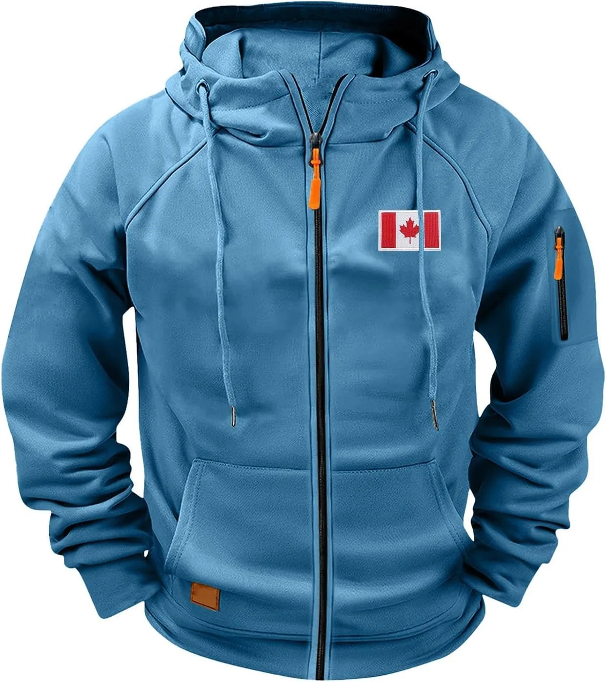 Мужская худи с капюшоном Canadian Maple Leaf Flag и карманом TXGMNA
Мужская худи с капюшоном Canadian Maple Leaf Flag и карманом TXGMNA