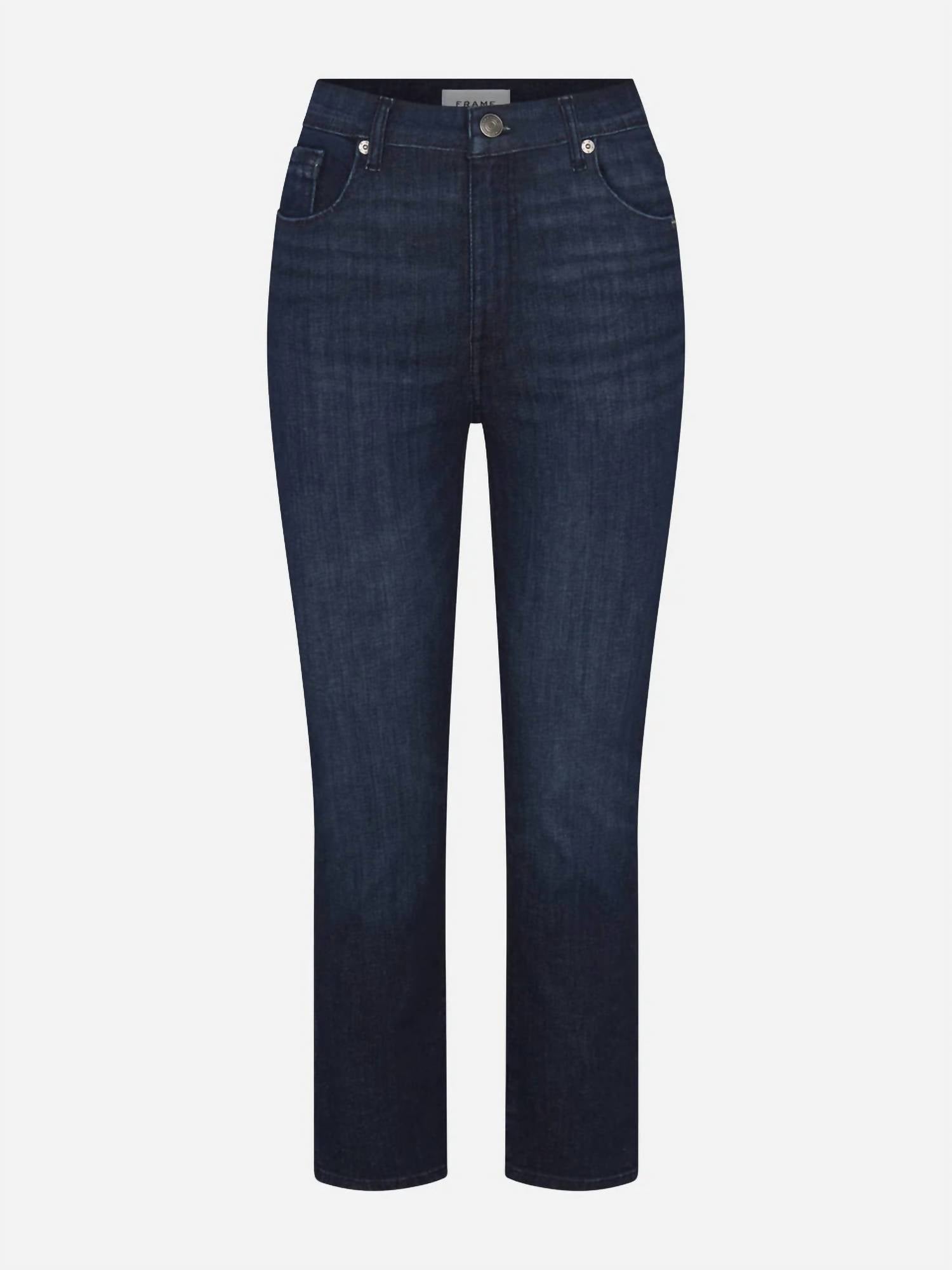 FRAME Женские джинсы прямого кроя из денима, синие
FRAME Женские джинсы прямого кроя из денима, синие