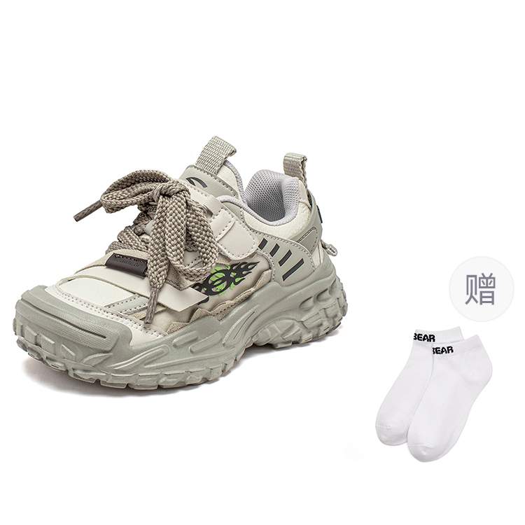 HOBIBEAR Низкие детские кроссовки цвета хаки для детей
HOBIBEAR Низкие детские кроссовки цвета хаки для детей