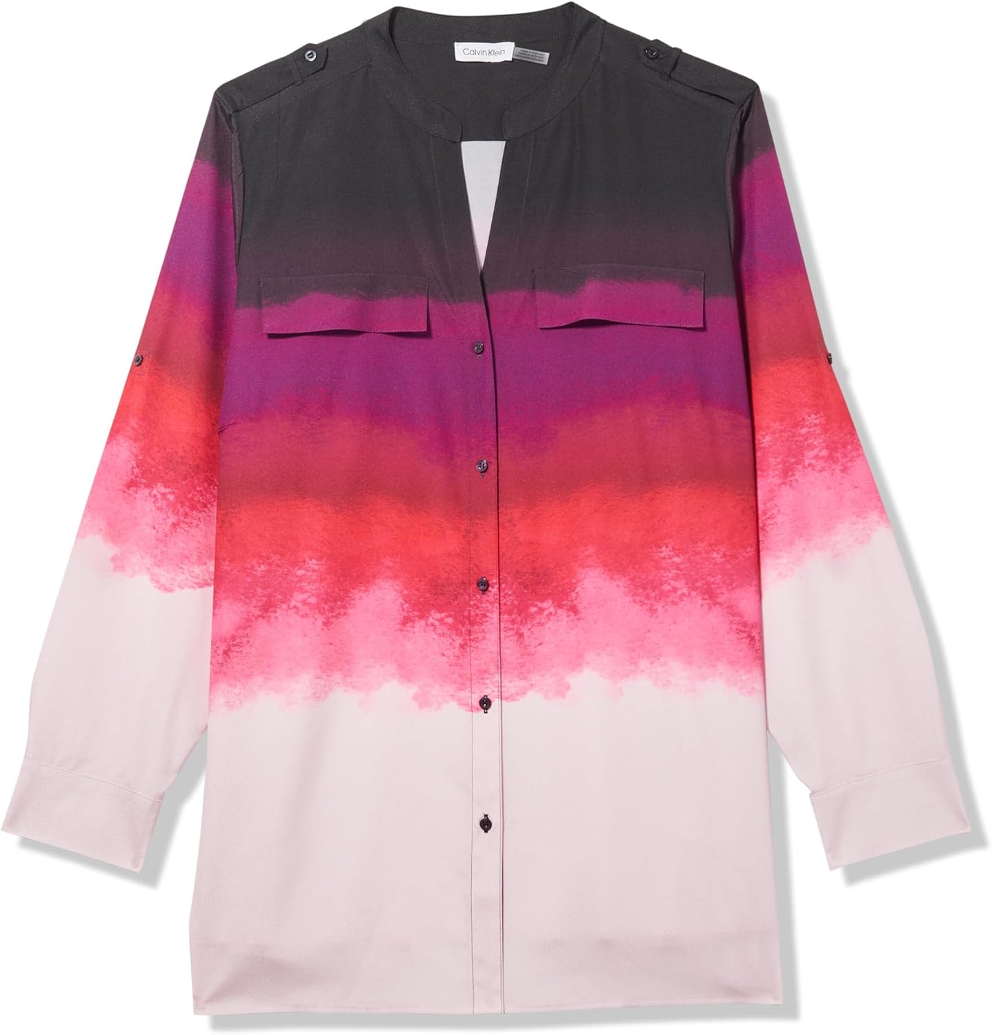 Женская блузка Calvin Klein с длинным рукавом и принтом на пуговицах спереди, Aubergine/Multi
Женская блузка Calvin Klein с длинным рукавом и принтом на пуговицах спереди, Aubergine/Multi