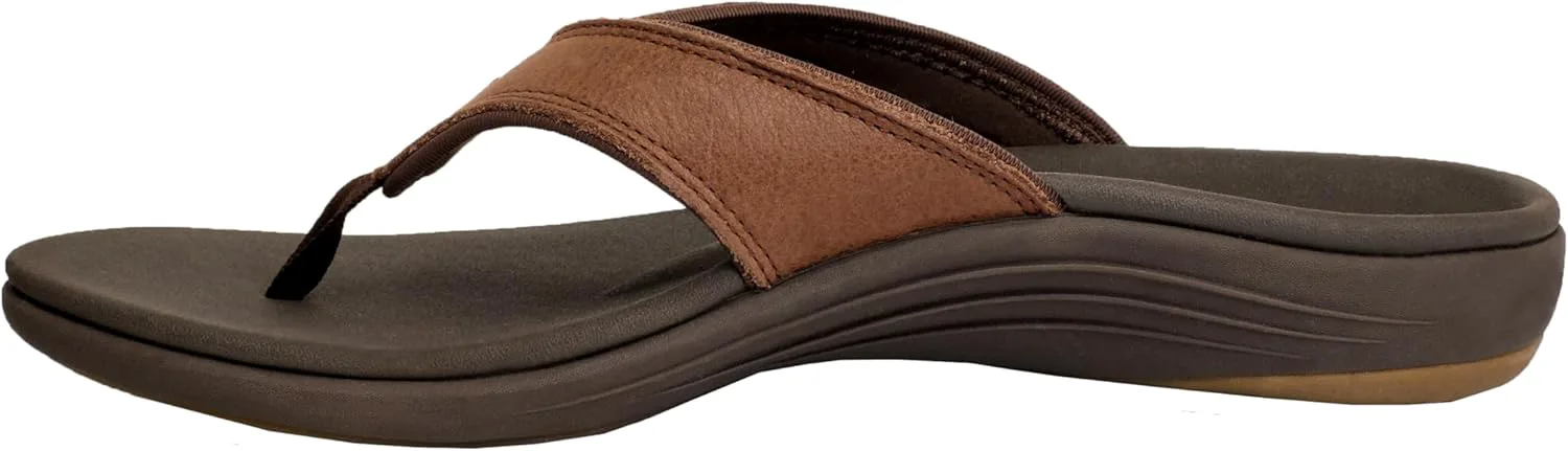 Шлепанцы REVITALIGN mens Yumi Leather, коричневый
Шлепанцы REVITALIGN mens Yumi Leather, коричневый