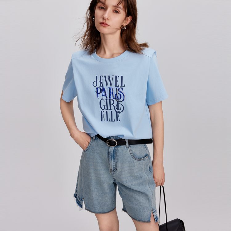 Футболка Women's Crew Neck Moderate Straight Fit ELLE, черный
Футболка Women's Crew Neck Moderate Straight Fit ELLE, черный