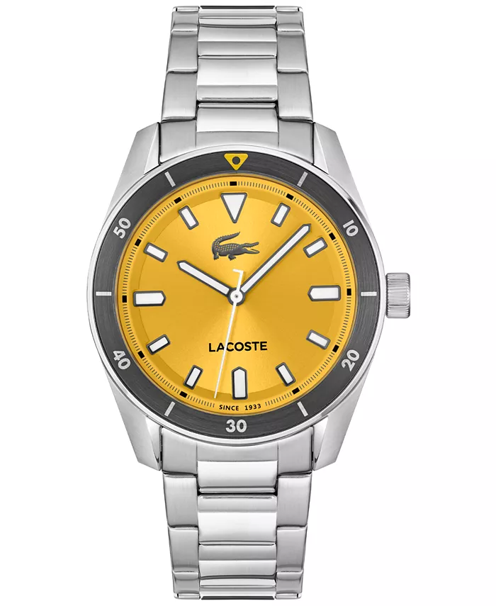 Мужские часы Boston Silver Tone на стальном браслете, 39мм Lacoste
Мужские часы Boston Silver Tone на стальном браслете, 39мм Lacoste