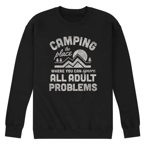 Мужская флисовая толстовка с рисунком для кемпинга и взрослых Licensed Character, черный
Мужская флисовая толстовка с рисунком для кемпинга и взрослых Licensed Character, черный