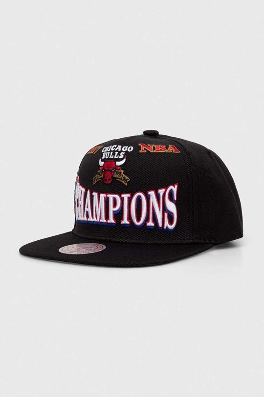 Шапка с козырьком с добавлением хлопка Mitchell&Ness, черный
Шапка с козырьком с добавлением хлопка Mitchell&Ness, черный