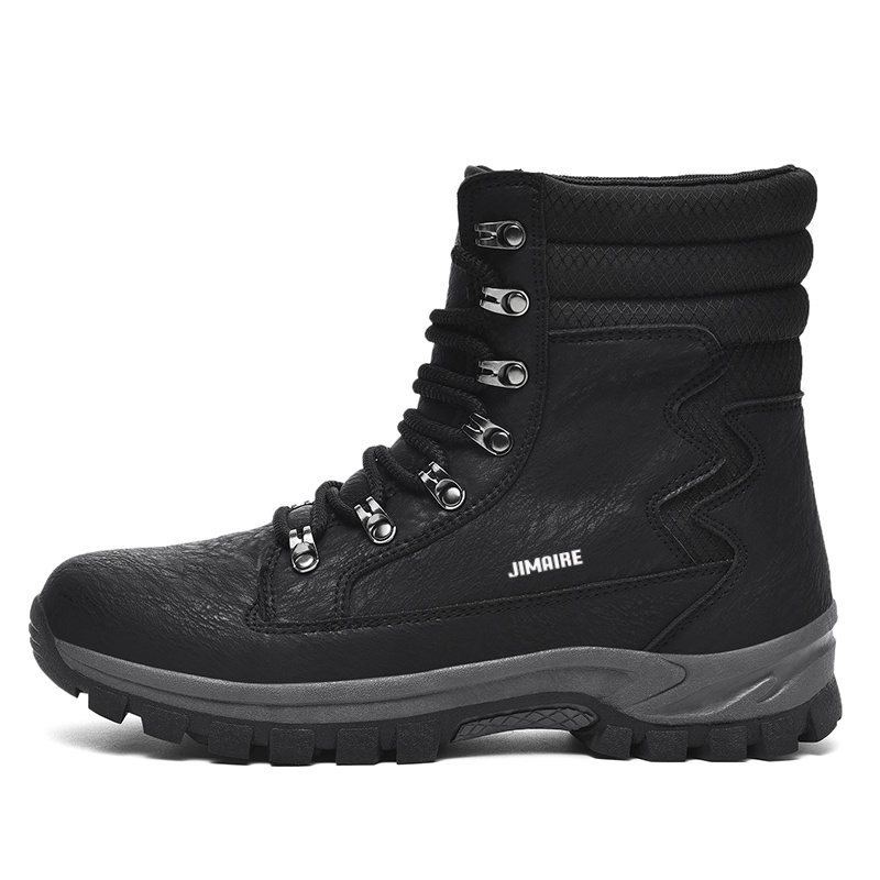 King Jinmai Рабочие ботинки короткие мартин унисекс черные, цвет Black
King Jinmai Рабочие ботинки короткие мартин унисекс черные, цвет Black