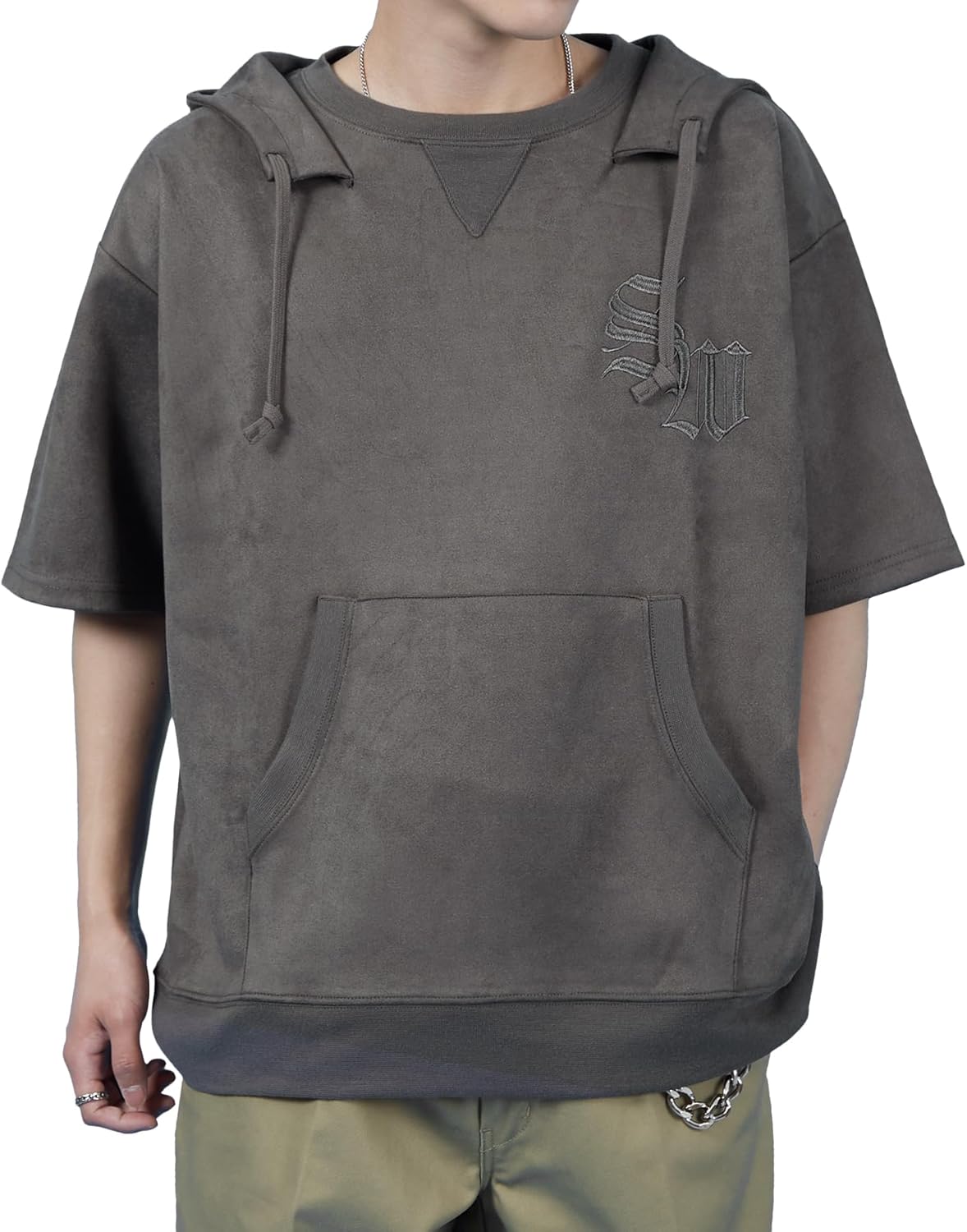 Мужская толстовка с коротким рукавом Improbes SIDEWAYSTANCE из замши и трикотажа Ponte Improves
Мужская толстовка с коротким рукавом Improbes SIDEWAYSTANCE из замши и трикотажа Ponte Improves