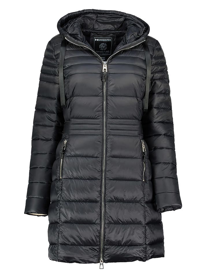 Стеганое пальто Canadian Peak Steppmantel Beyeak, черный
Стеганое пальто Canadian Peak Steppmantel Beyeak, черный