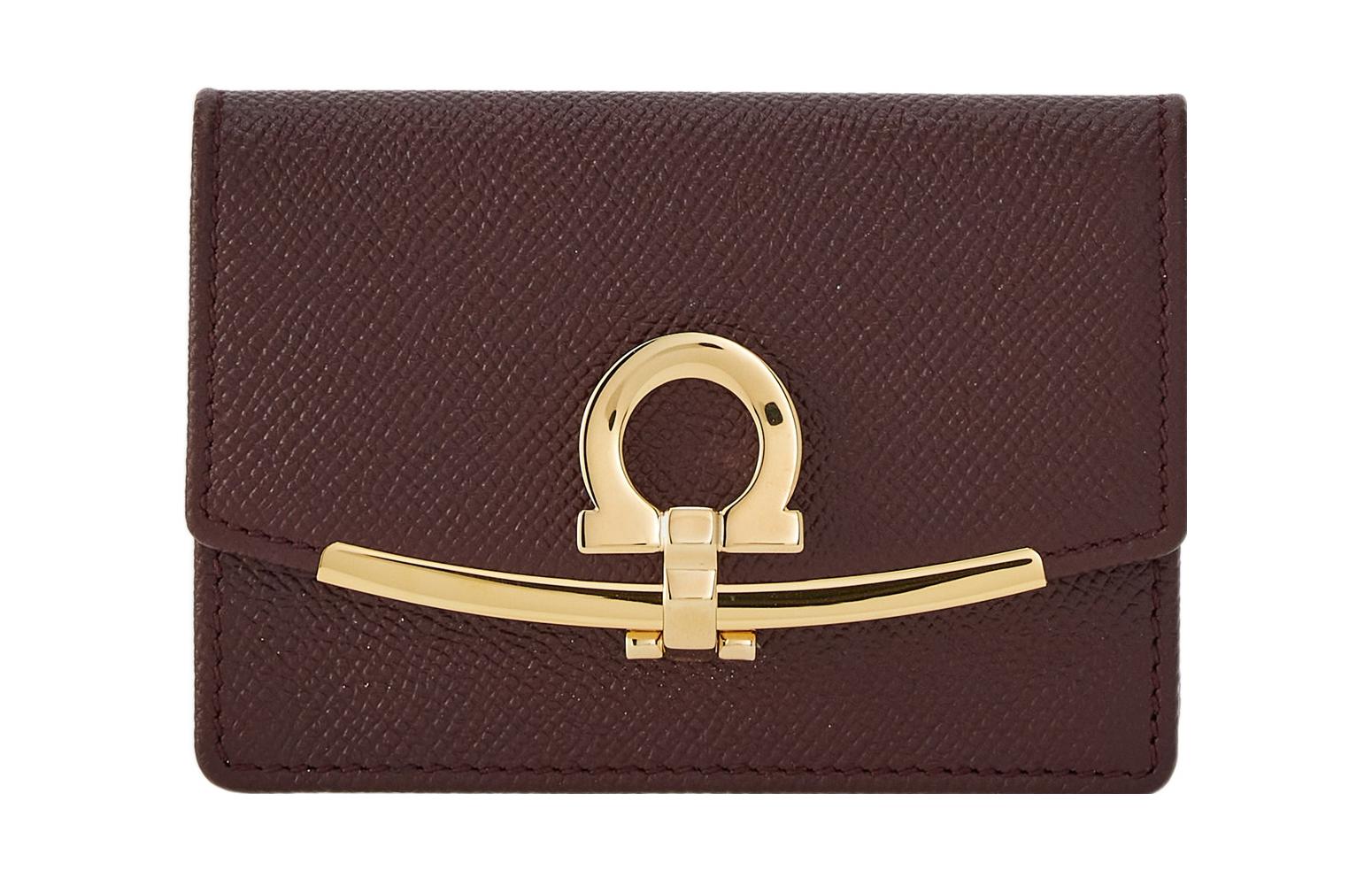 Визитница из коровьей кожи, женская, кофейного цвета Ferragamo, basic set (bag)
Визитница из коровьей кожи, женская, кофейного цвета Ferragamo, basic set (bag)