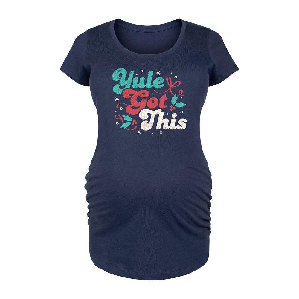 Yule для беременных получила эту футболку с рисунком Licensed Character, темно-синий
Yule для беременных получила эту футболку с рисунком Licensed Character, темно-синий