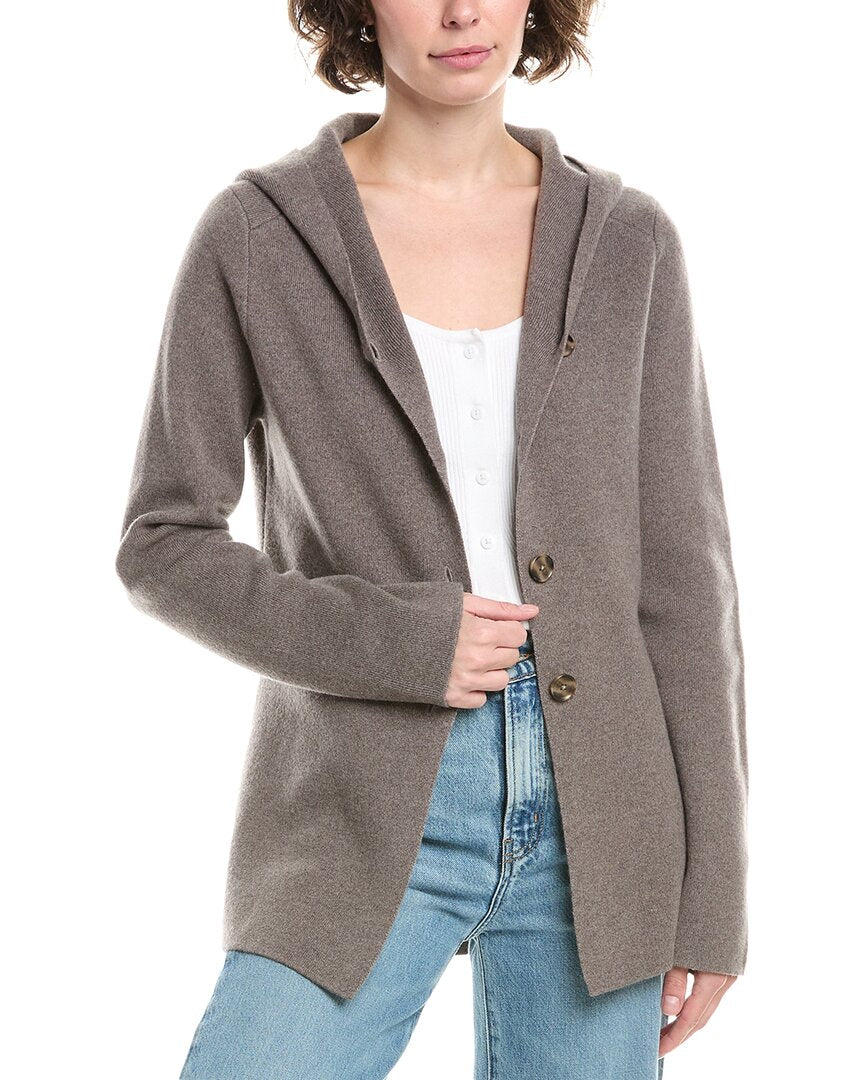 Рафи Капюшонный пиджак из шерсти и кашемира Raffi, коричневый
Рафи Капюшонный пиджак из шерсти и кашемира Raffi, коричневый