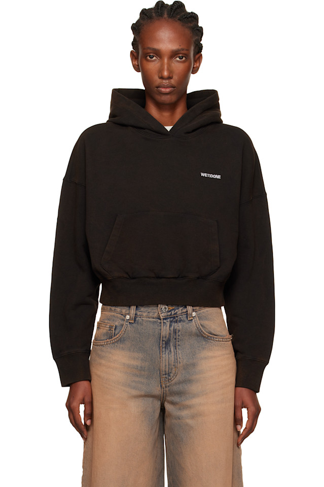 Лого худи We11Done, черный
Лого худи We11Done, черный