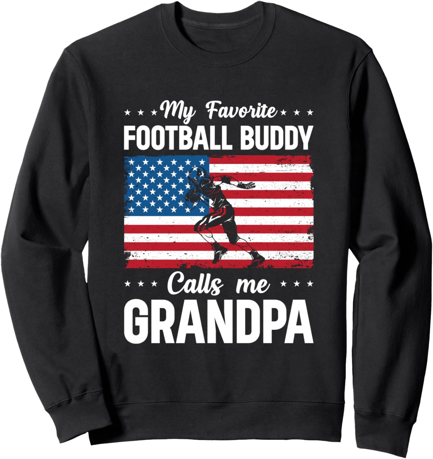 Мой любимый футбольный друг называет меня дедушкой - Футбольная толстовка American Football Player Football Game, черный
Мой любимый футбольный друг называет меня дедушкой - Футбольная толстовка American Football Player Football Game, черный