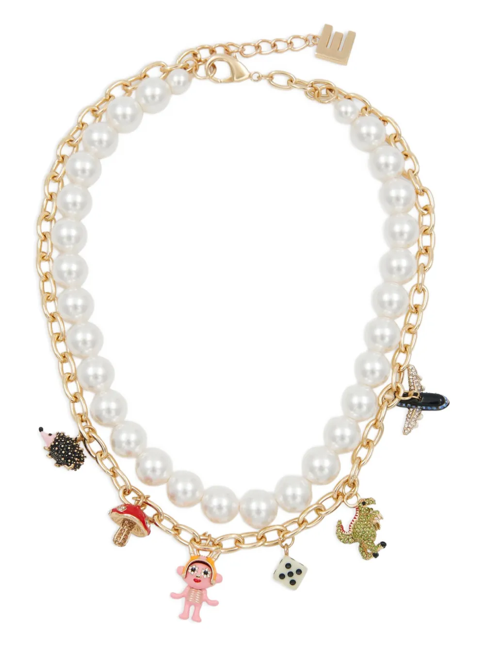 Ожерелье с несколькими подвесками Essentiel Antwerp, золотой
Ожерелье с несколькими подвесками Essentiel Antwerp, золотой