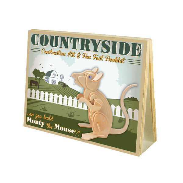 Профессор Пазл, 3D-головоломка-головоломка с изображением Мыши Монти Professor Puzzle
Профессор Пазл, 3D-головоломка-головоломка с изображением Мыши Монти Professor Puzzle