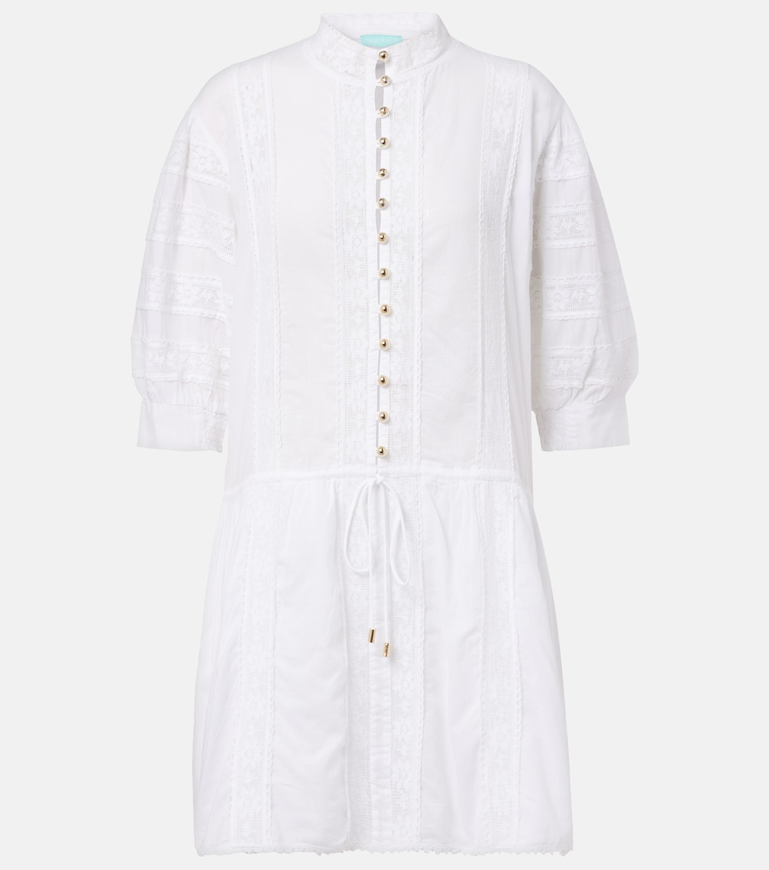 Мини-платье из хлопка с кружевной отделкой Rita Melissa Odabash, белый
Мини-платье из хлопка с кружевной отделкой Rita Melissa Odabash, белый