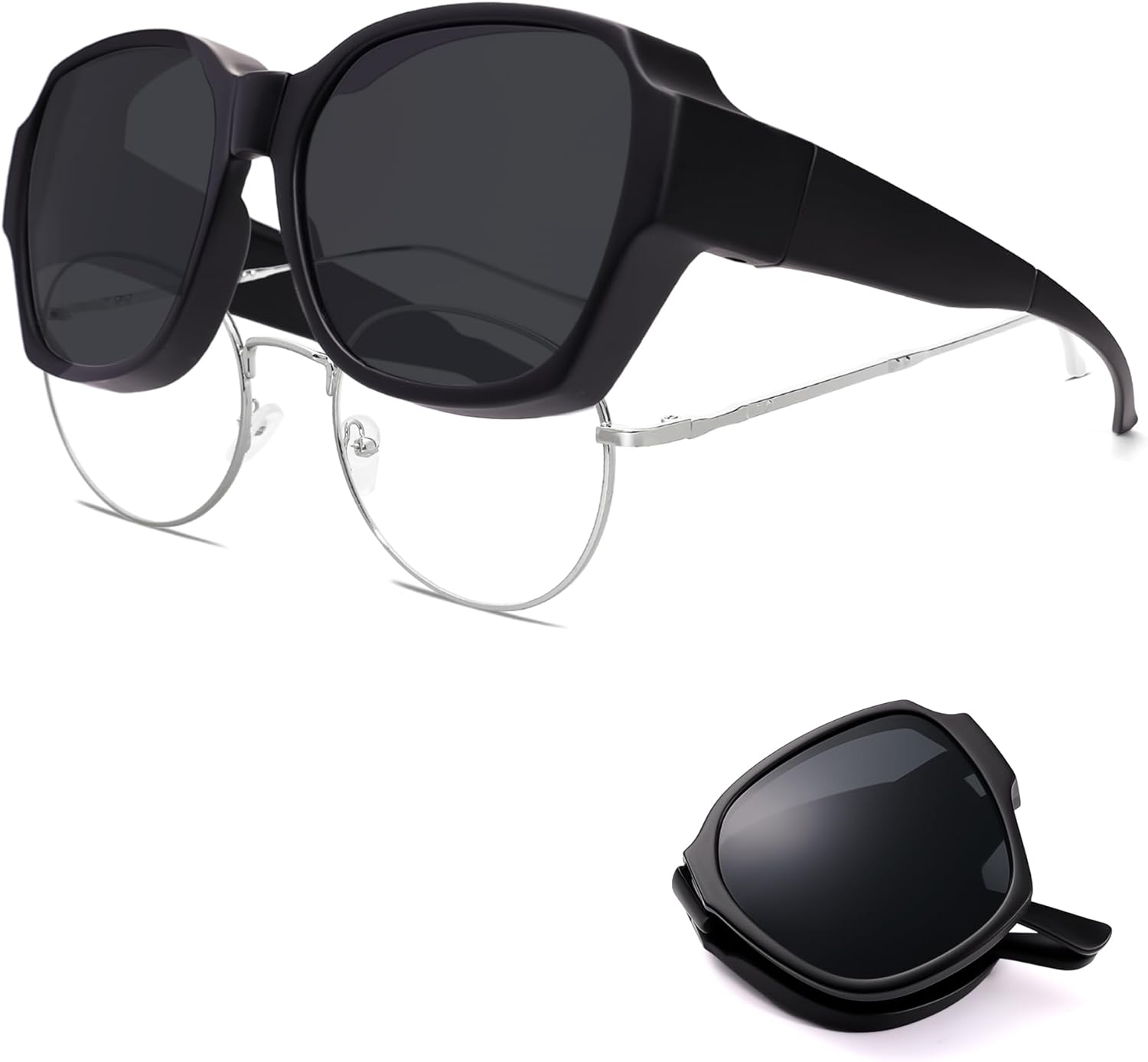 Поляризованные солнцезащитные очки VANLINKER для мужчин и женщин, складные, легкие, модные, увеличенного квадратного размера, модель VL9894, Matte Black Frame Grey Lens
Поляризованные солнцезащитные очки VANLINKER для мужчин и женщин, складные, легкие, модные, увеличенного квадратного размера, модель VL9894, Matte Black Frame Grey Lens