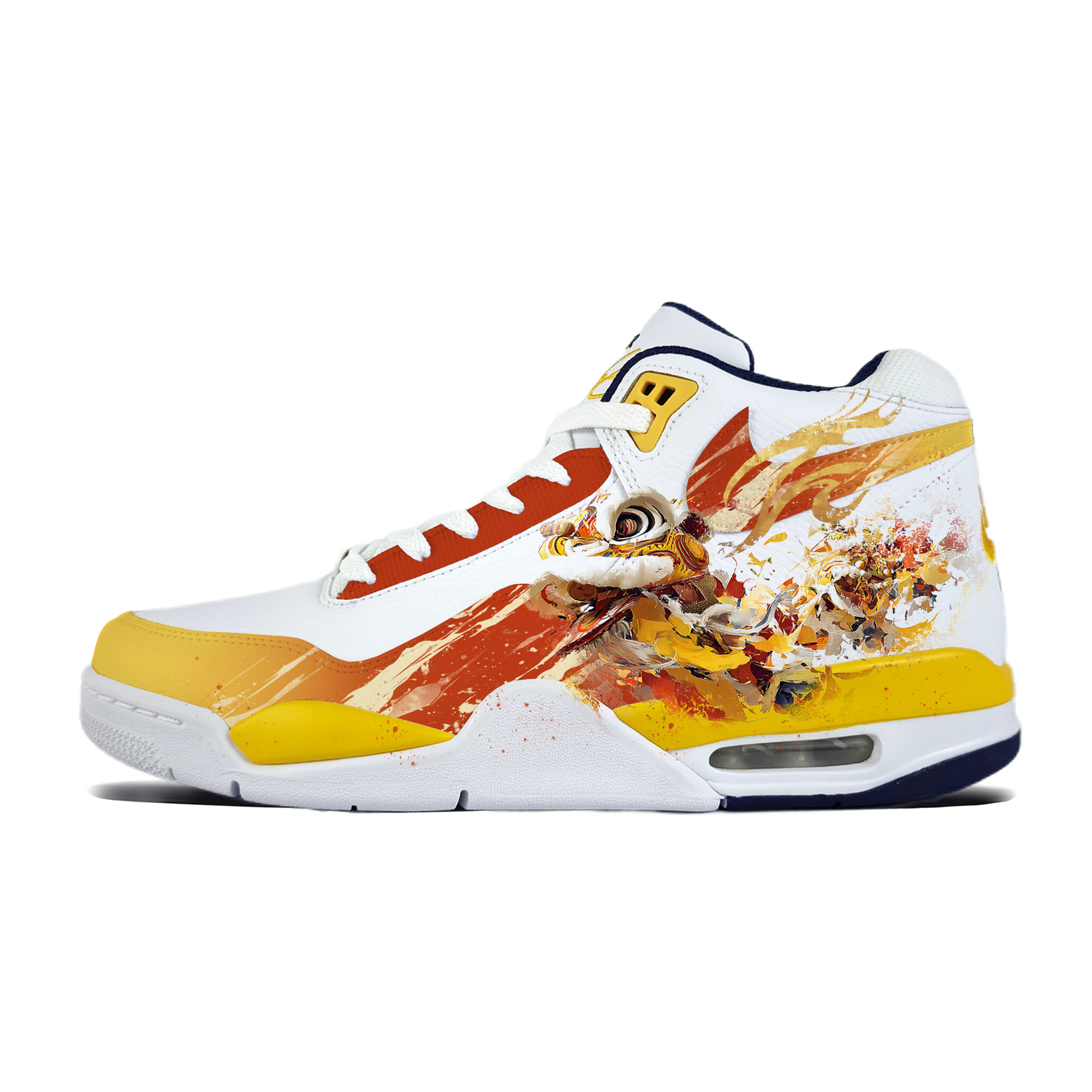 Flight Legacy Horse Year Lion Dance Wrapping, износостойкие и нескользящие баскетбольные кроссовки Mid top для мужчин Nike, белый
Flight Legacy Horse Year Lion Dance Wrapping, износостойкие и нескользящие баскетбольные кроссовки Mid top для мужчин Nike, белый