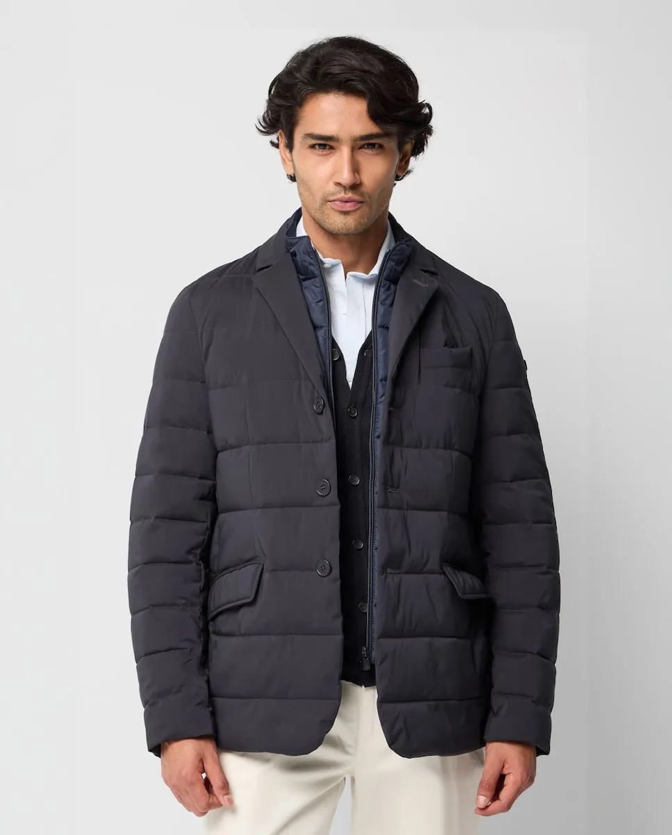 Куртка-охотник на мужчин в псевдоамериканском стиле Pertegaz, темно-синий
Куртка-охотник на мужчин в псевдоамериканском стиле Pertegaz, темно-синий