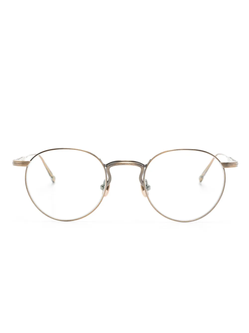 Очки в круглой оправе Matsuda, коричневый
Очки в круглой оправе Matsuda, коричневый