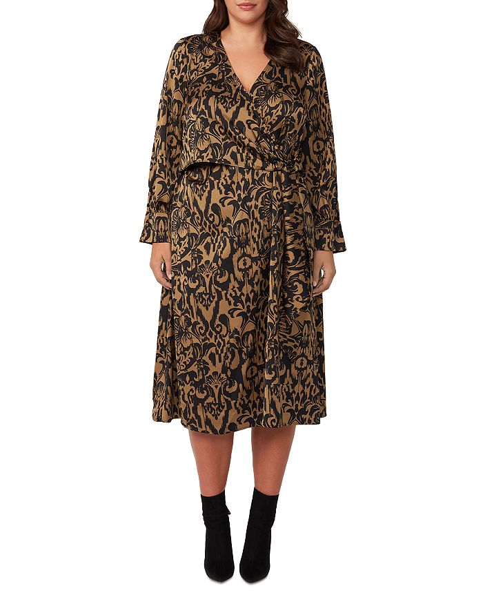 Платье-халат Octavia Faux Estelle Plus, черный
Платье-халат Octavia Faux Estelle Plus, черный