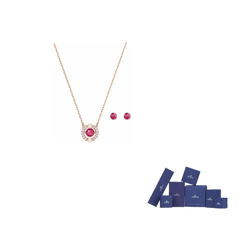 Swarovski Ожерелье с розовым золотым покрытием для женщин красное
Swarovski Ожерелье с розовым золотым покрытием для женщин красное