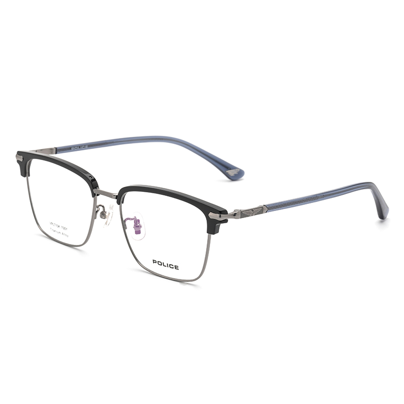 Police Титановые квадратные очки унисекс черные, VPLT10K-700Y Bright Black+Bright Light Gunmetal
Police Титановые квадратные очки унисекс черные, VPLT10K-700Y Bright Black+Bright Light Gunmetal