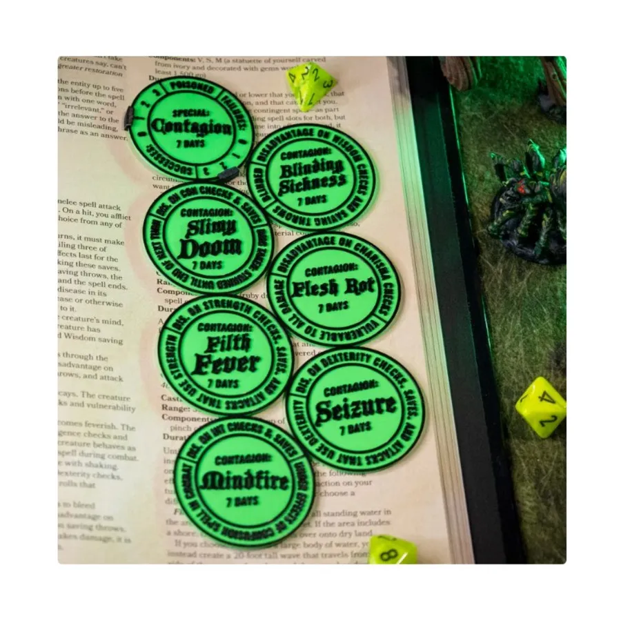 Набор заражения, D&D 5E Tokens
Набор заражения, D&D 5E Tokens