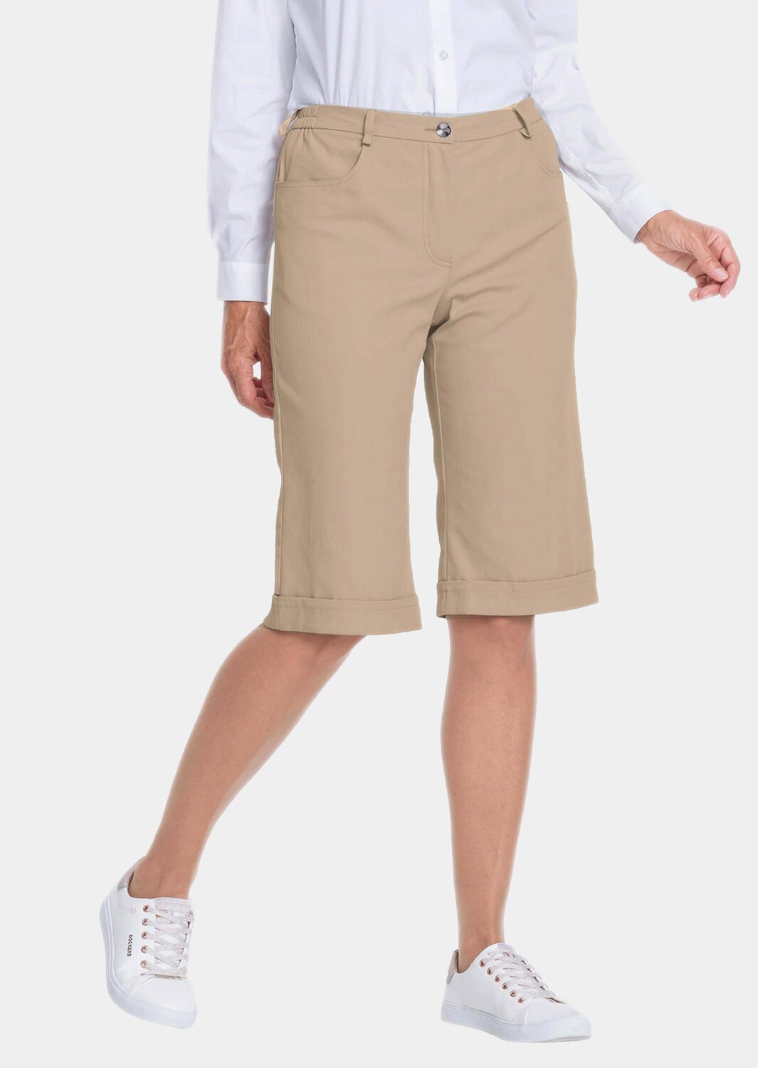 Брюки GOLDNER Bermuda Jeanshose Carla, песочный
Брюки GOLDNER Bermuda Jeanshose Carla, песочный