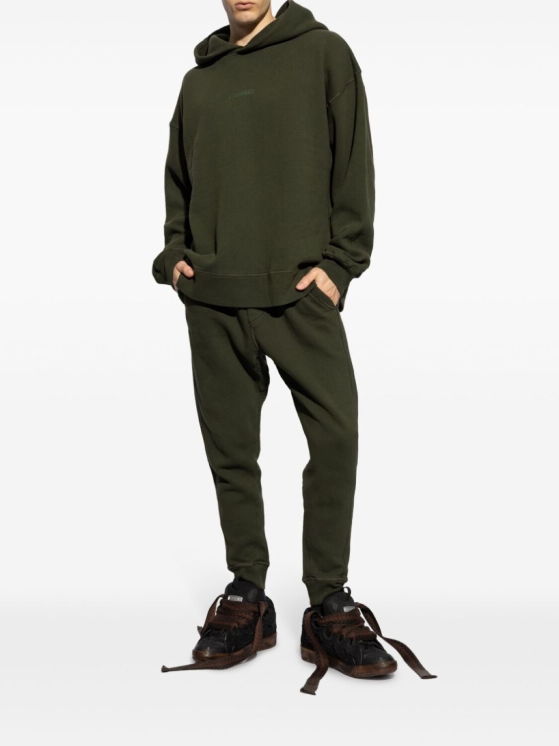 Dsquared2 хлопковая толстовка с логотипом, зеленый
Dsquared2 хлопковая толстовка с логотипом, зеленый