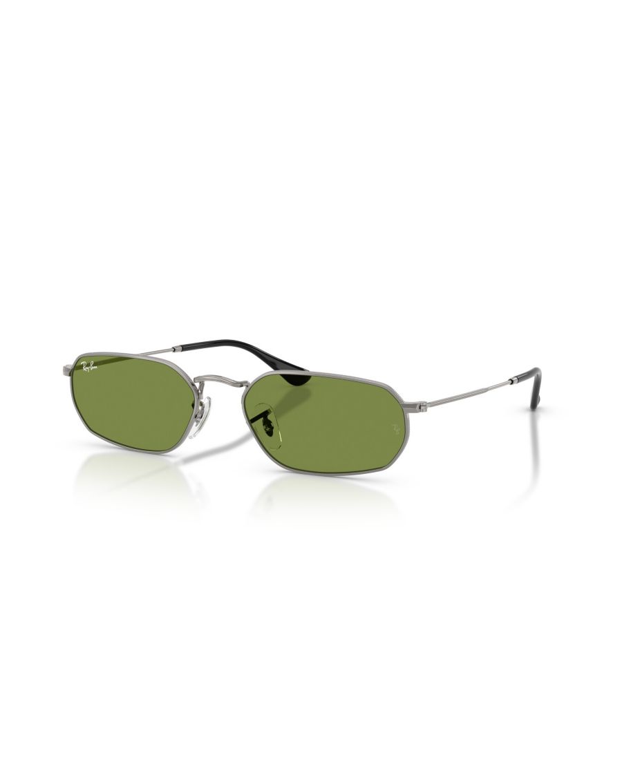 Солнцезащитные очки унисекс с геометрическим рисунком, RB3947 Ray-Ban, Gunmetal, Green
Солнцезащитные очки унисекс с геометрическим рисунком, RB3947 Ray-Ban, Gunmetal, Green