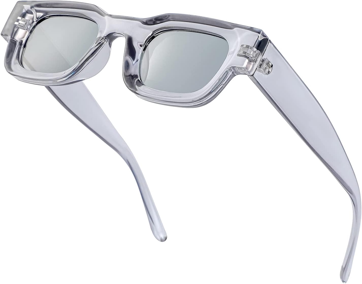 Солнцезащитные очки EYLRIM в толстой квадратной оправе для женщин и мужчин, массивные прямоугольные поляризованные солнцезащитные очки с защитой UV400, A7 Transparent Grey/Light Grey
Солнцезащитные очки EYLRIM в толстой квадратной оправе для женщин и мужчин, массивные прямоугольные поляризованные солнцезащитные очки с защитой UV400, A7 Transparent Grey/Light Grey